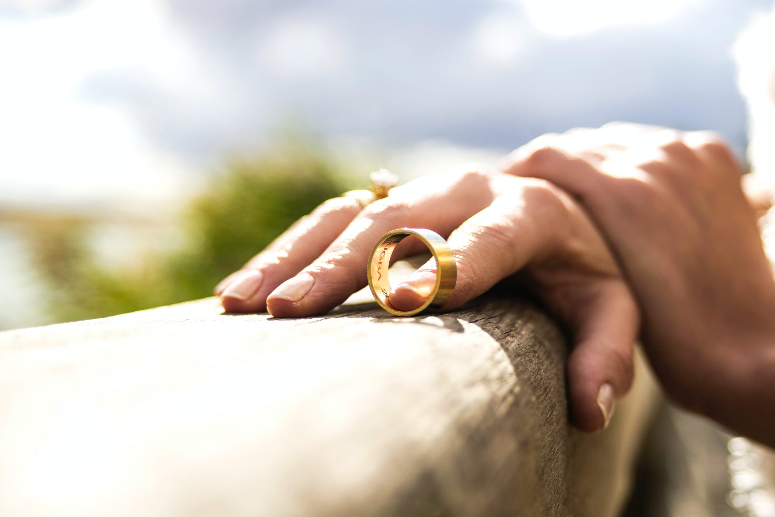removed wedding ring - what to do when spouse asks for divorce